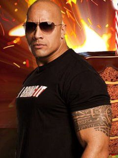 Dwayne Johnson con Gafas