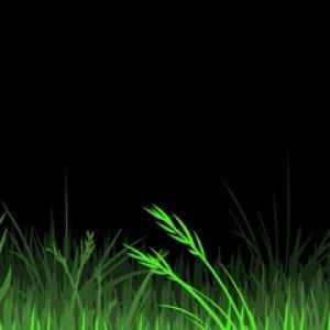 Fondo Abstracto de Césped Verde
