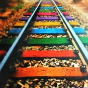 Vías de Ferrocarril Coloridas