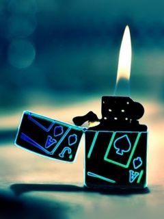 Encendedor Neón con Llama