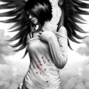 Ilustración de Ángel Oscuro