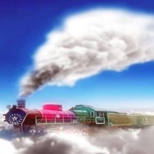 Tren Fantástico Colorido