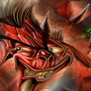 Arte de Demonio Vibrante