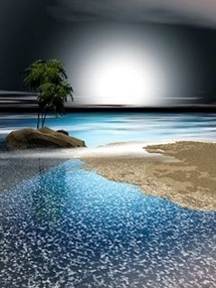 Sereno Atardecer en el Océano