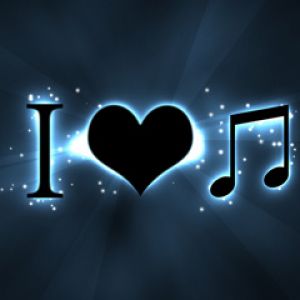 Amo la música fondo