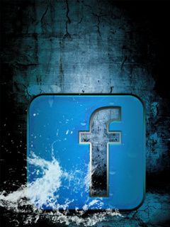 Facebook Logo Splash
