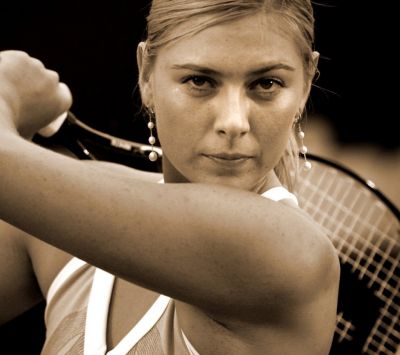Maria Sharapova Acción de Tenis