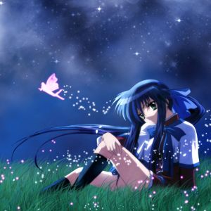 Chica Anime con Hada