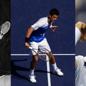 Novak Djokovic Acción de Tenis
