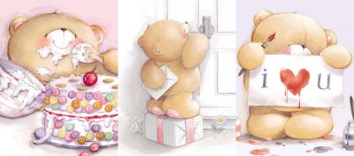 Ilustraciones de Ositos Lindos