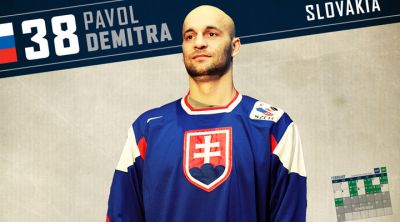 Pavol Demitra Eslovaquia Hockey