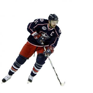 Jugador de Hockey en Acción