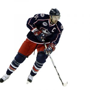 Jugador de Hockey en Acción