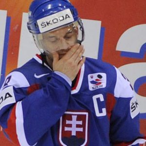 Jugador de Hockey Eslovaco