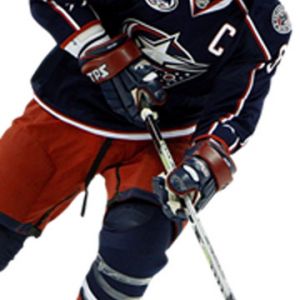 Jugador de Hockey en Acción
