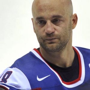 Jugador de Hockey en Acción