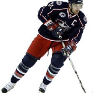 Jugador de Hockey en Acción