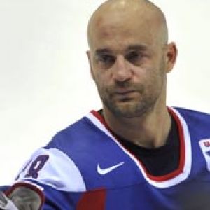 Jugador de Hockey en Acción