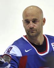 Jugador de Hockey en Acción