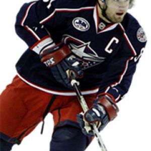 Jugador de Hockey en Acción
