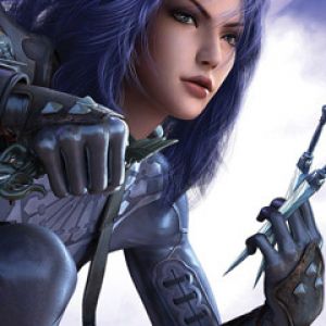 Personaje de Fantasía con Daga
