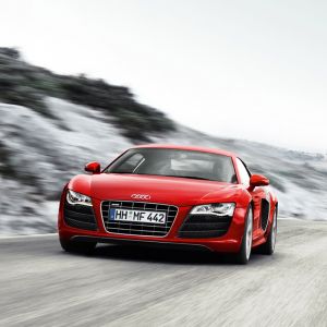 Coche Deportivo Audi R8 Rojo