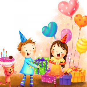 Niños en Fiesta de Cumpleaños