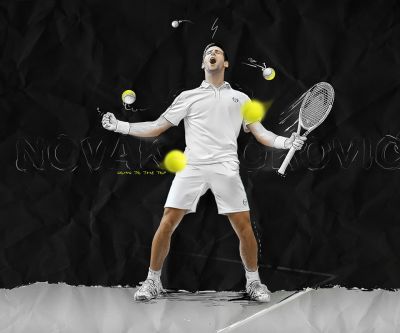 Novak Djokovic Campeón de Tenis
