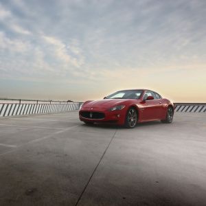 Coche Deportivo Maserati Rojo
