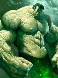 Arte Digital de Hulk