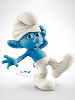 Personaje Clumsy Smurf