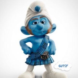 Personaje Gutsy Smurf