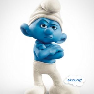 Personaje Pitufo Gruñón