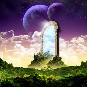 Paisaje Fantástico del Portal