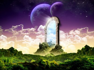 Paisaje Fantástico del Portal