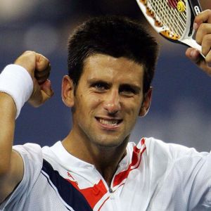 Novak Djokovic Celebración