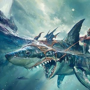 Arte Fantástico de Tiburón