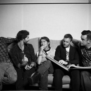 Miembros de la Banda en Blanco y Negro
