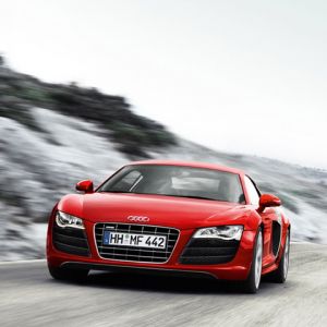 Audi R8 Rojo Deportivo