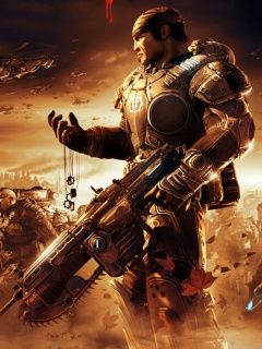 Arte del Personaje de Gears of War