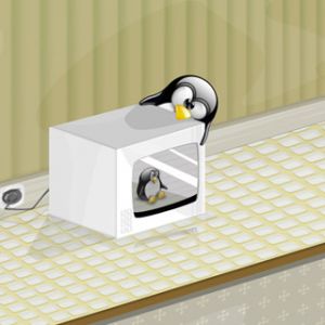 Pingüino Divertido en el Microondas
