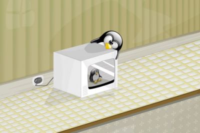 Pingüino Divertido en el Microondas
