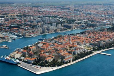 Vista Aérea de Split, Croacia