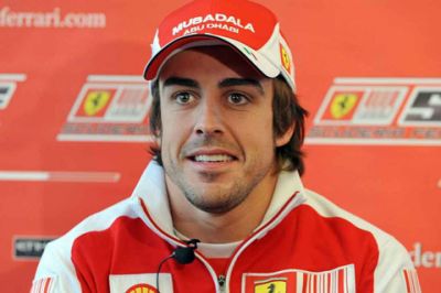Retrato de Fernando Alonso