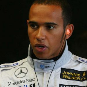 Retrato de Lewis Hamilton