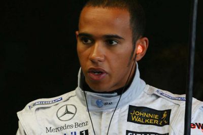 Retrato de Lewis Hamilton
