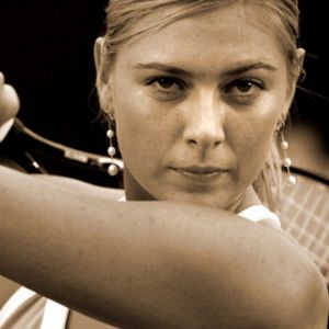 Acción de Tenis de Maria Sharapova