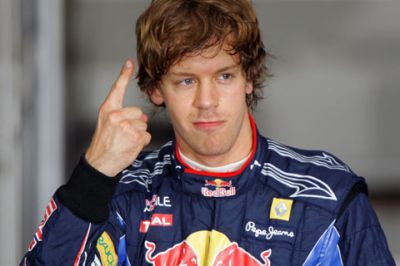 Sebastian Vettel campeón de carreras