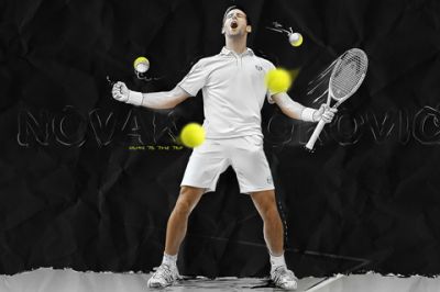 Novak Djokovic Campeón de Tenis