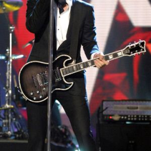 Actuación de Estrella de Rock
